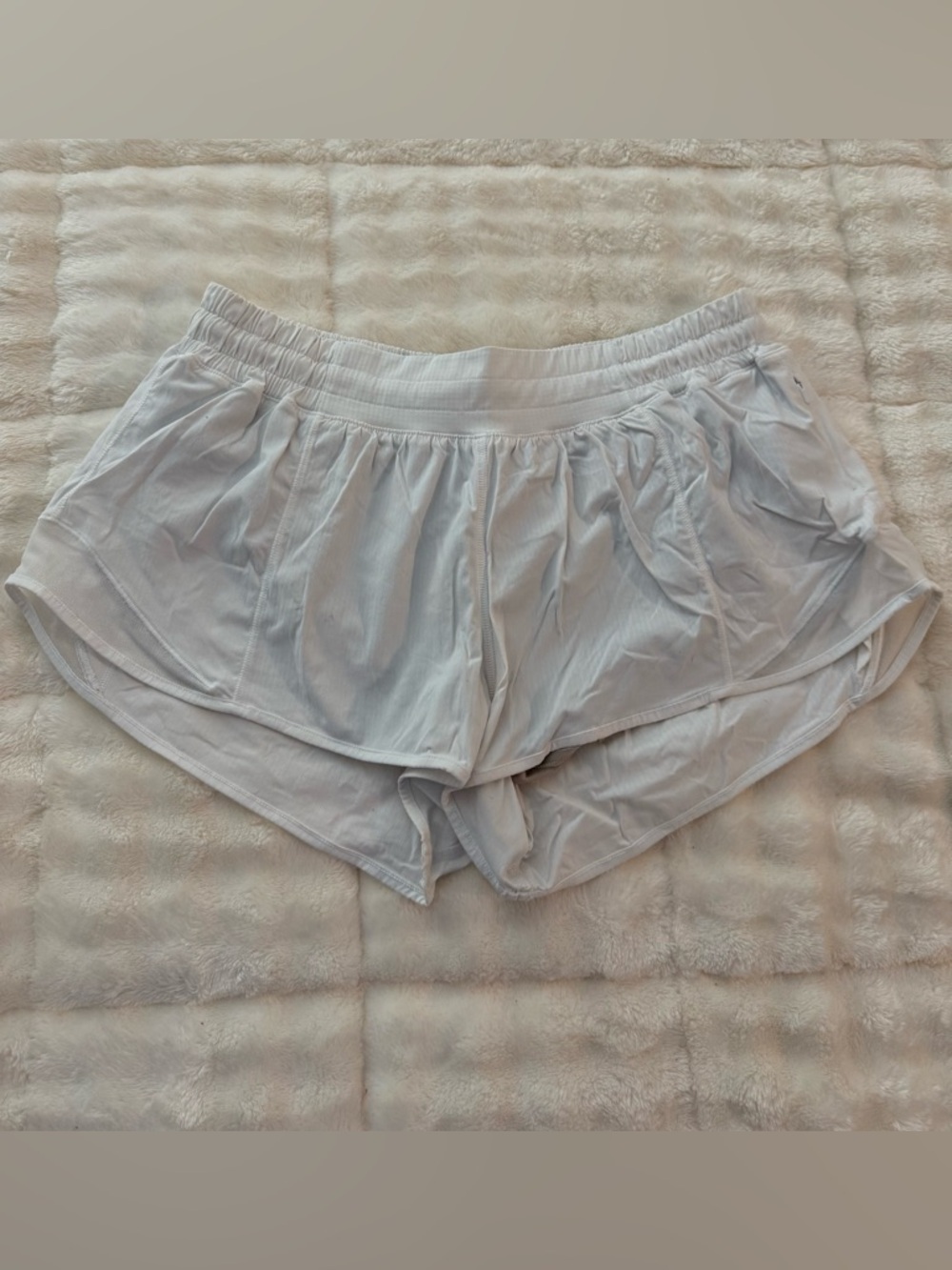 lululemon athletica Light Gray Athletic Shorts